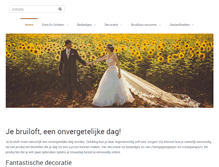 Tablet Screenshot of jebruiloftorganiseren.nl